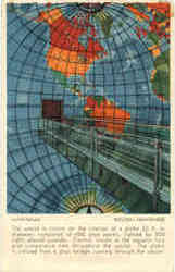 Mapparium Christian Science Publishing House Postcard