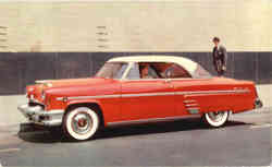 1954 Mercury Monterey Coupe Postcard