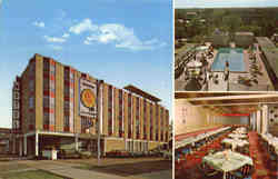 Town Tower Motel, North Michigan Street Postcard