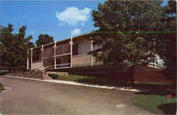 The Edward Clark Crossett Library, Bennington College Postcard