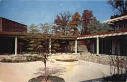 The Alumnae Court The College Center, Goucher College Postcard