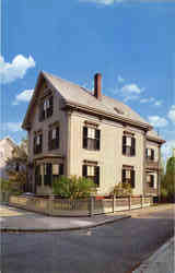 Former Home of Mary Baker Eddy, Broad Street Lynn, MA Postcard Postcard