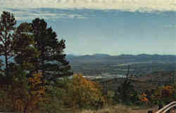 Acorn Vista Taken From Talimena Drive Arkansas Postcard Postcard
