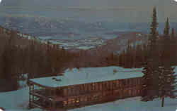 Ski-Lodge Of Idaho's Schweitzer Basin Postcard
