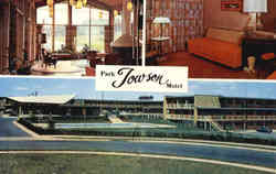 Park Towson Motel, York Road Maryland Postcard Postcard