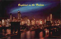 Baghdad on the Hudson Postcard