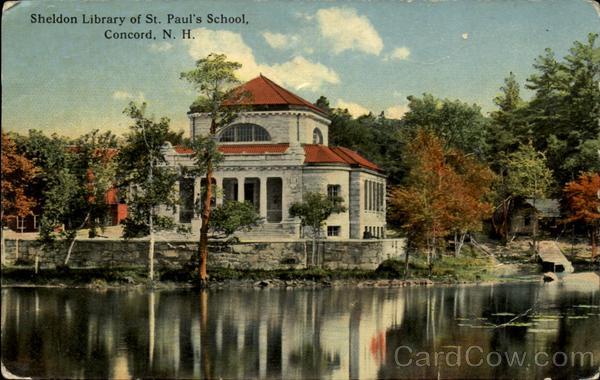 Sheldon Library Of St. Paul's School Concord New Hampshire
