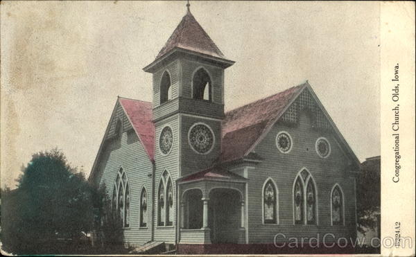 Congregational Church Olds Iowa