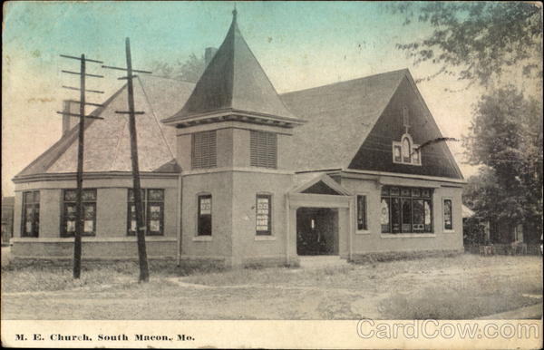 M. E. Church, South Macon Missouri