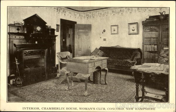 Interior Chamberlin House Woman's Club Concord New Hampshire