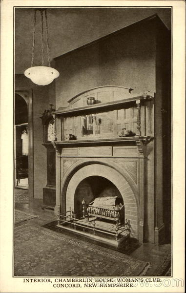 Interior Chamberlin House Woman's Club Concord New Hampshire