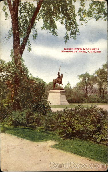 Kosciuszko Monument, Humboldt Park Chicago Illinois