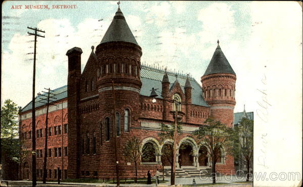 Art Museum Detroit Michigan