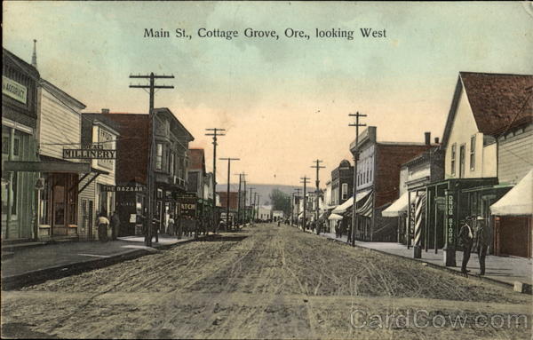 Main Street Cottage Grove Oregon