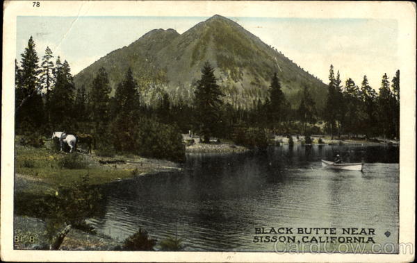 Black Butte Near Sisson Mount Shasta California