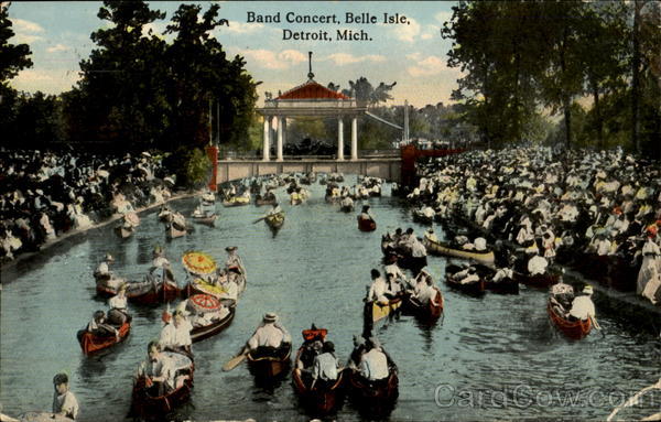 Band Concert Belle Isle Detroit Michigan