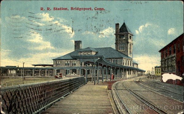 R. R. Station Bridgeport Connecticut