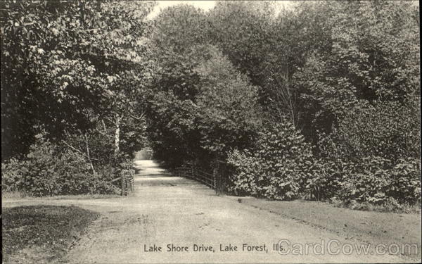 Lake Shore Drive Lake Forest Illinois