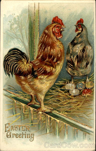 Easter Greeting With Other Animals