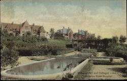 McKinley Hall And Cottages 1 And 2, Massillon State Hospital Ohio Postcard Postcard