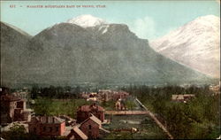 Wasatch Mountains East Of Provo Utah Postcard Postcard