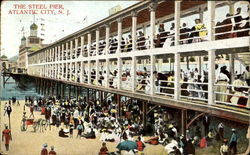 The Steel Pier Postcard