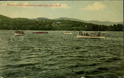 Mount Livermore Cove, Lake Asquam Ashland, NH Postcard Postcard