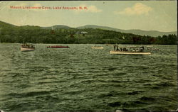 Mount Livermore Cove, Lake Asquam Postcard