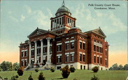Polk County Court House Crookston, MN Postcard Postcard