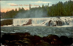 Willamette Falls Postcard