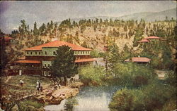 Magnetic Springs Silver Lake, OR Postcard Postcard