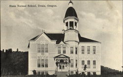 State Normal School Drain, OR Postcard Postcard