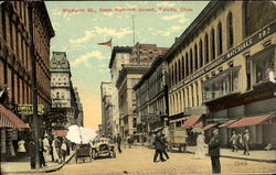 Madison St. From Summit Street Postcard