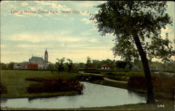 Lake In Hudson County Park Postcard