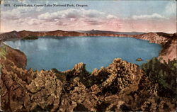 Crater Lake Postcard