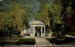Mineral Springs, Alum Rock Park San Jose, CA Postcard Postcard