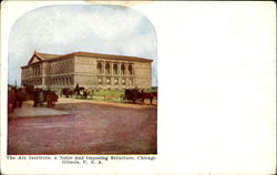 The Art Institute Chicago, IL Postcard Postcard