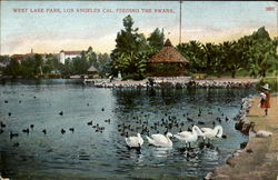 West Lake Park Postcard