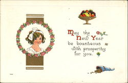 May The New Year Postcard