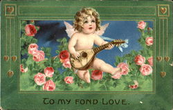 To My Fond Love Postcard