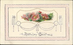 Birthday Greetings Postcard