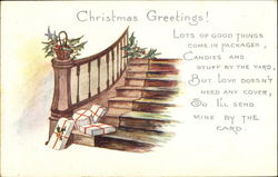 Christmas Greetings! Postcard Postcard