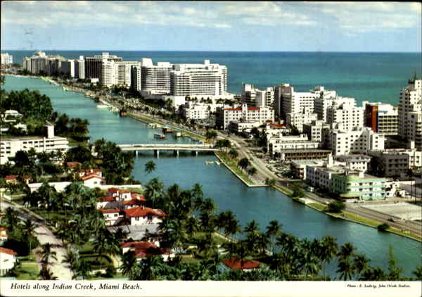 Hotels Along Indian Creek Miami Beach Florida