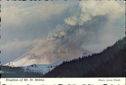 Eruption Of Mt. St. Helens Vancouver Washington