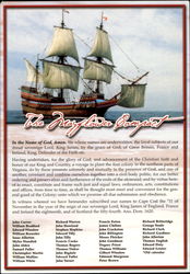 The Mayflower Compact Plymouth Massachusetts