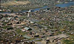 Aerial View Of R. P. I. Complex Troy New York
