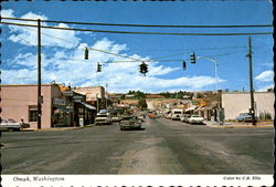 Omak Street Scene Washington