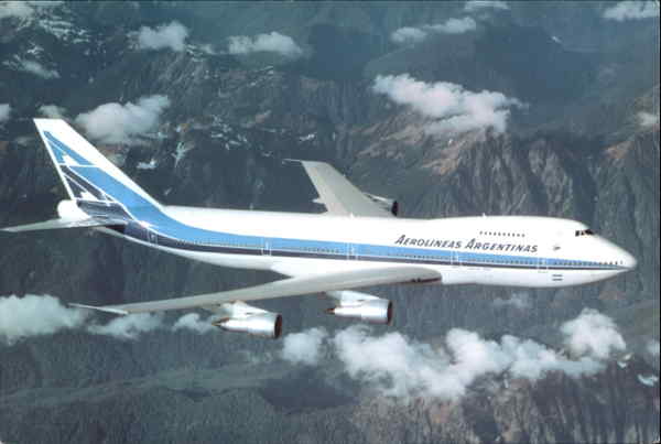 Aeroineas Agrentinas Boeing 747-200 Aircraft