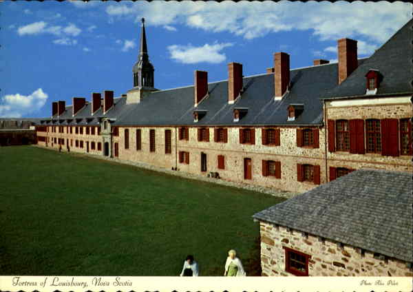 Fortress Of Louisbourg, National Historic Park NS Canada