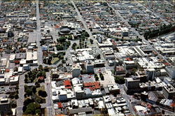 Aerial View Christchurch New Zealand